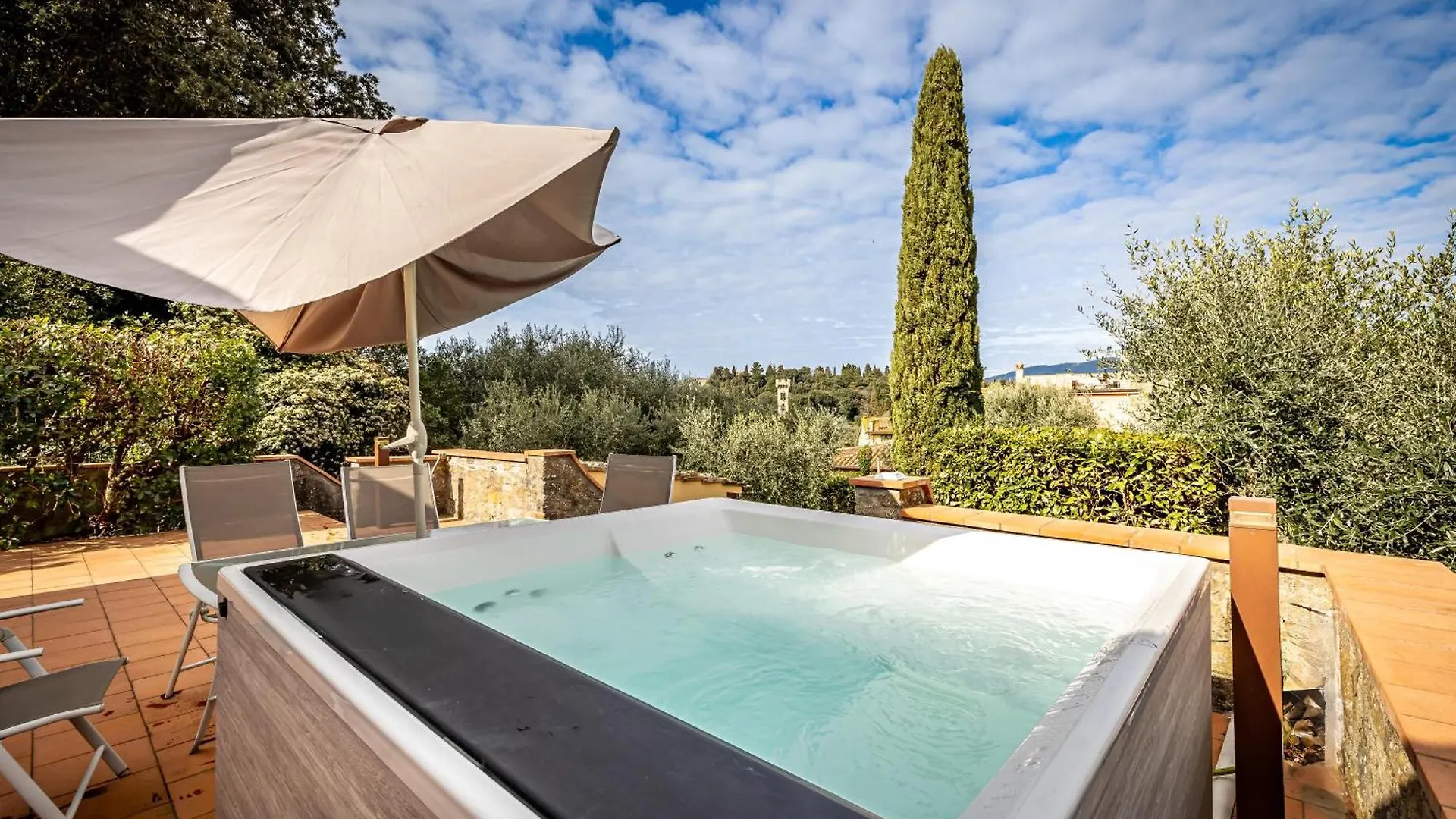 Ferienwohnung Yid Cozy House In Fiesole With Jacuzzi